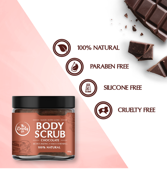 Chocolate & Coffee Body Scrub For Detanning | 100 gm.