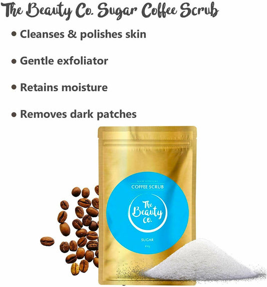 Awaken Your Glow: Sugar Coffee Scrub | Detoxifying | 100g | ☕🌸