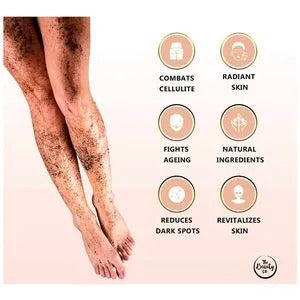 Strawberry Coffee Scrub For Face & Body | 200 gm