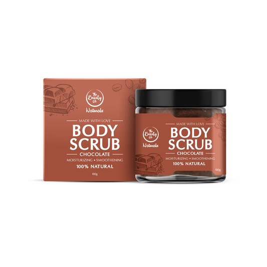 Chocolate & Coffee Body Scrub For Detanning | 100 gm | To be expired in 1 months.