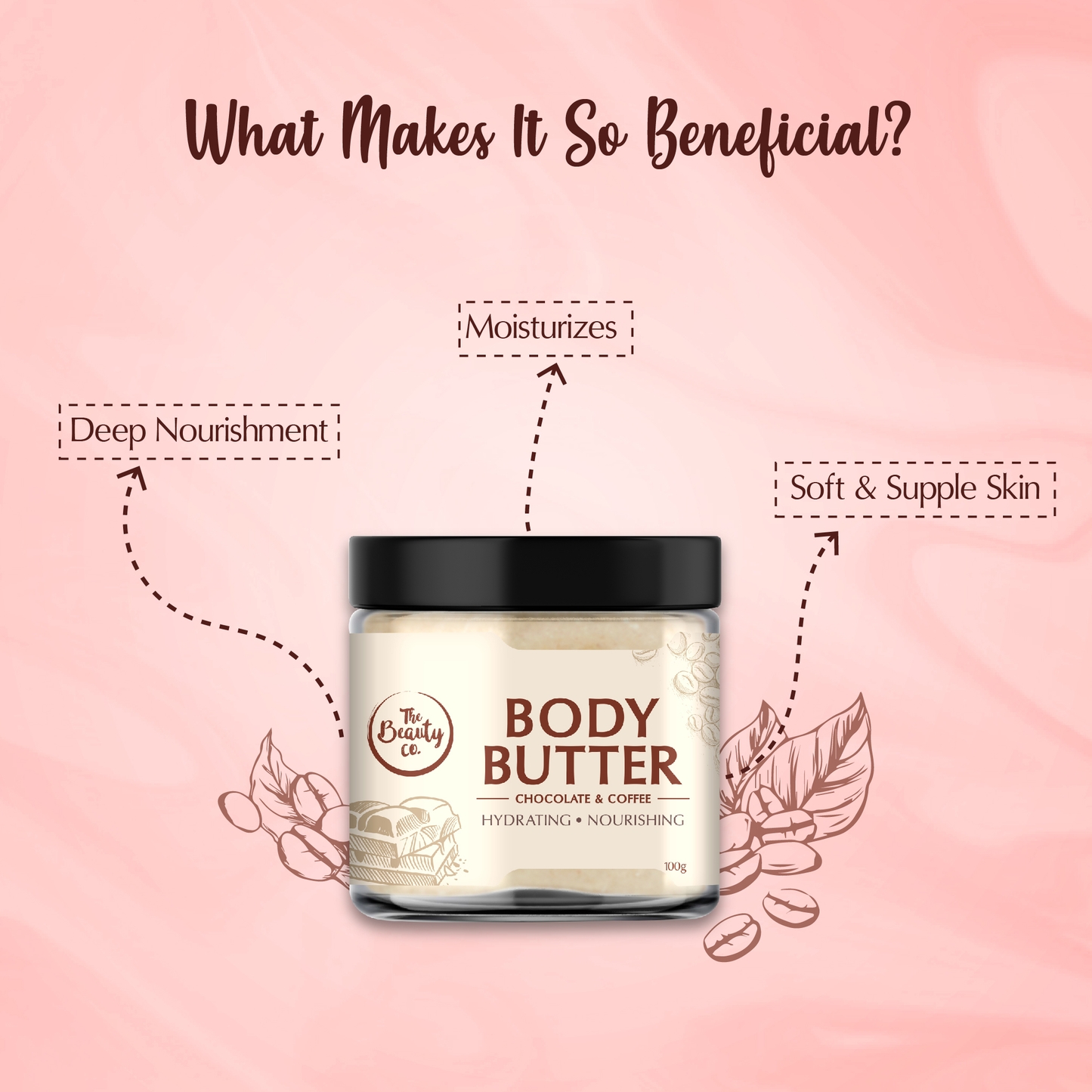 Chocolate & Coffee Body Butter With Robusta Coffee |