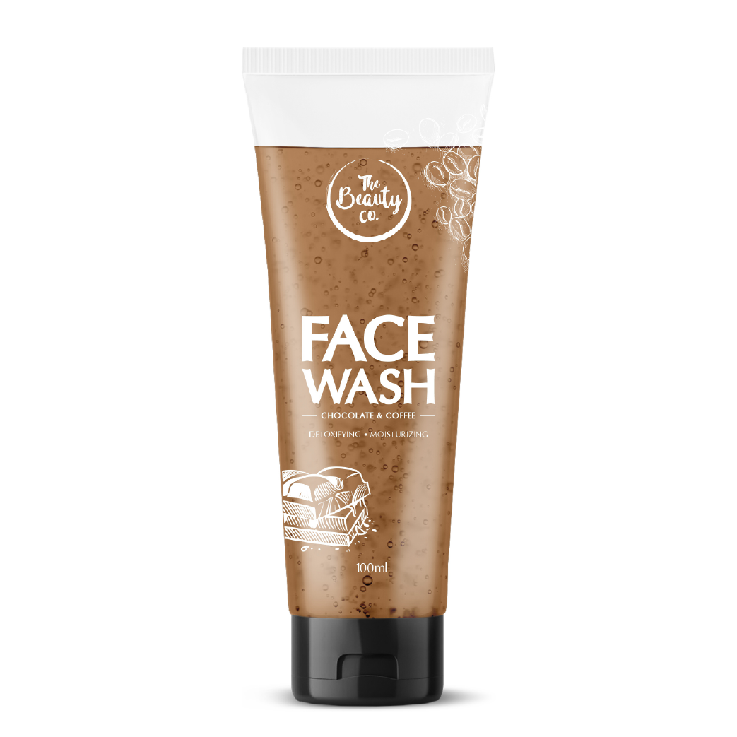 Chocolate & Coffee Face Wash With AHA & BHA | 100 ml |  Expires in 1 Months! 🍫☕