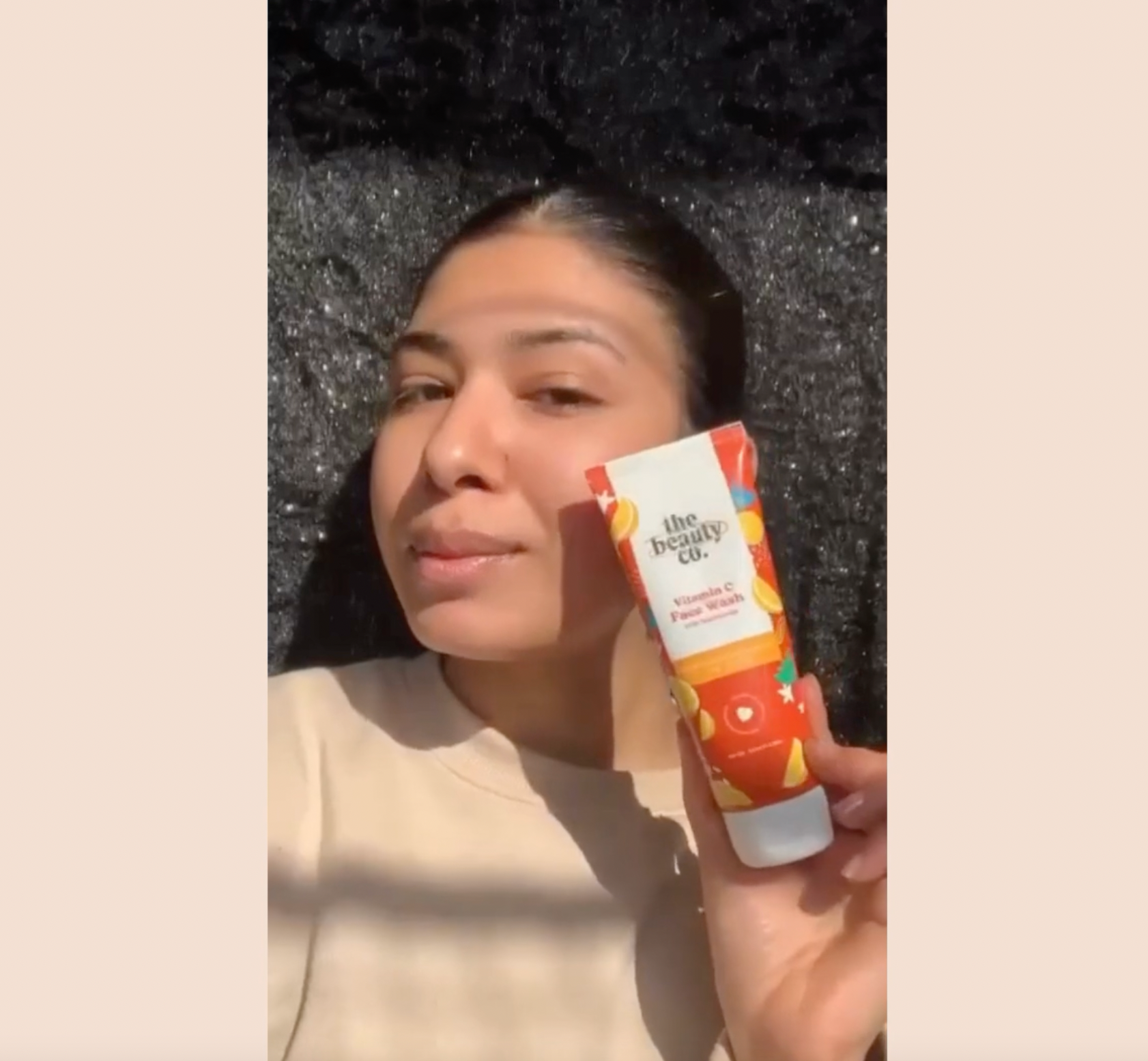 Load video: vitamin c face wash niacinamide