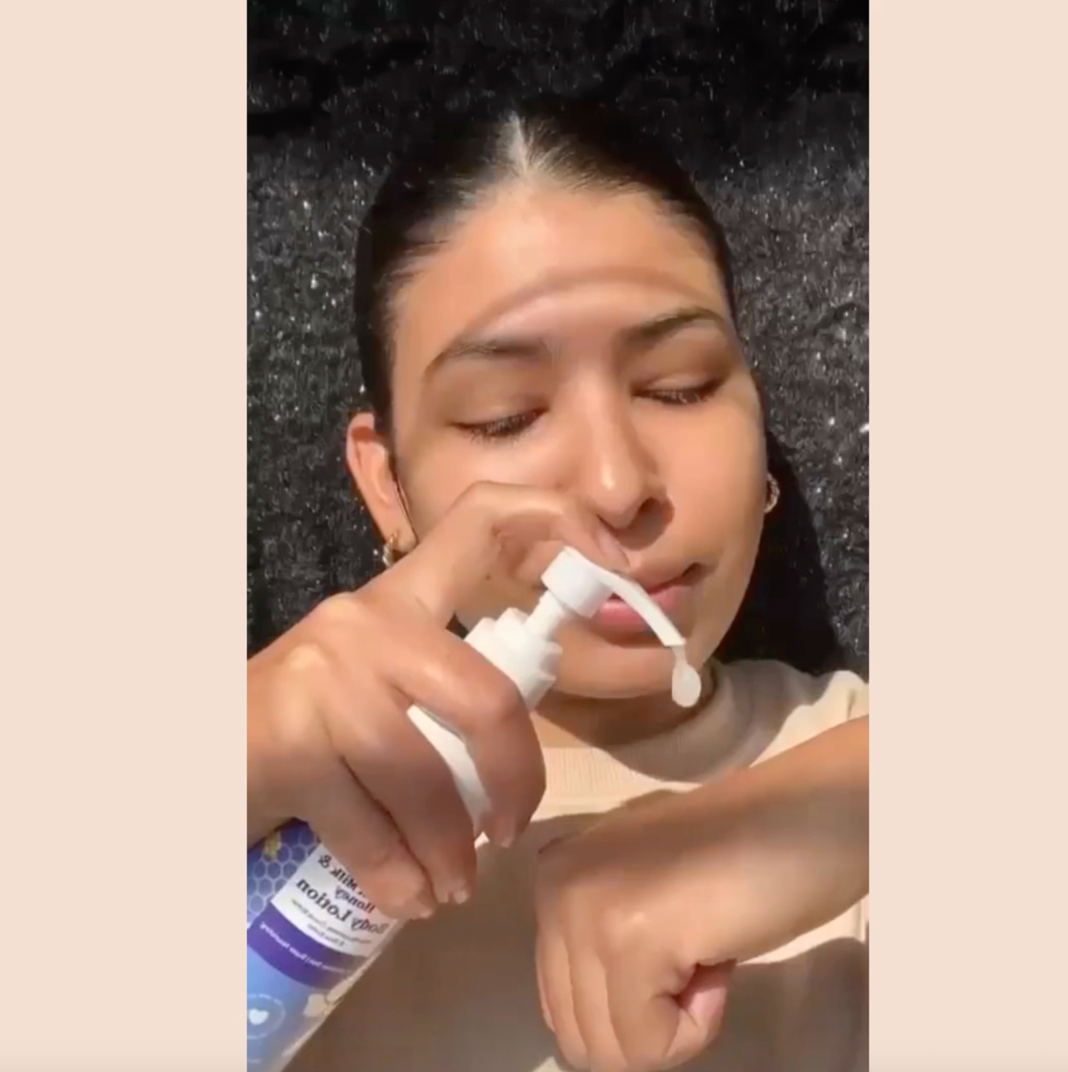 Load video: coconut milk honey lotion
