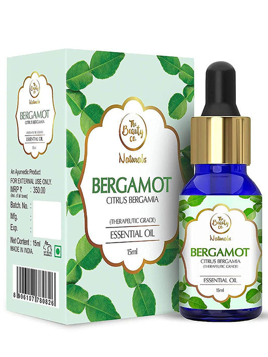 The Beauty Co. Bergamot Essential Oil | 100% Pure |  15ml