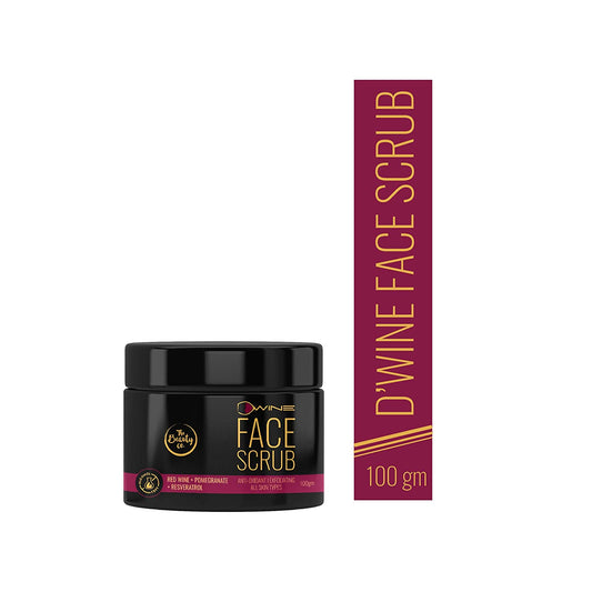 The Beauty Co. D'Wine Face Scrub (100gm) | Made In India