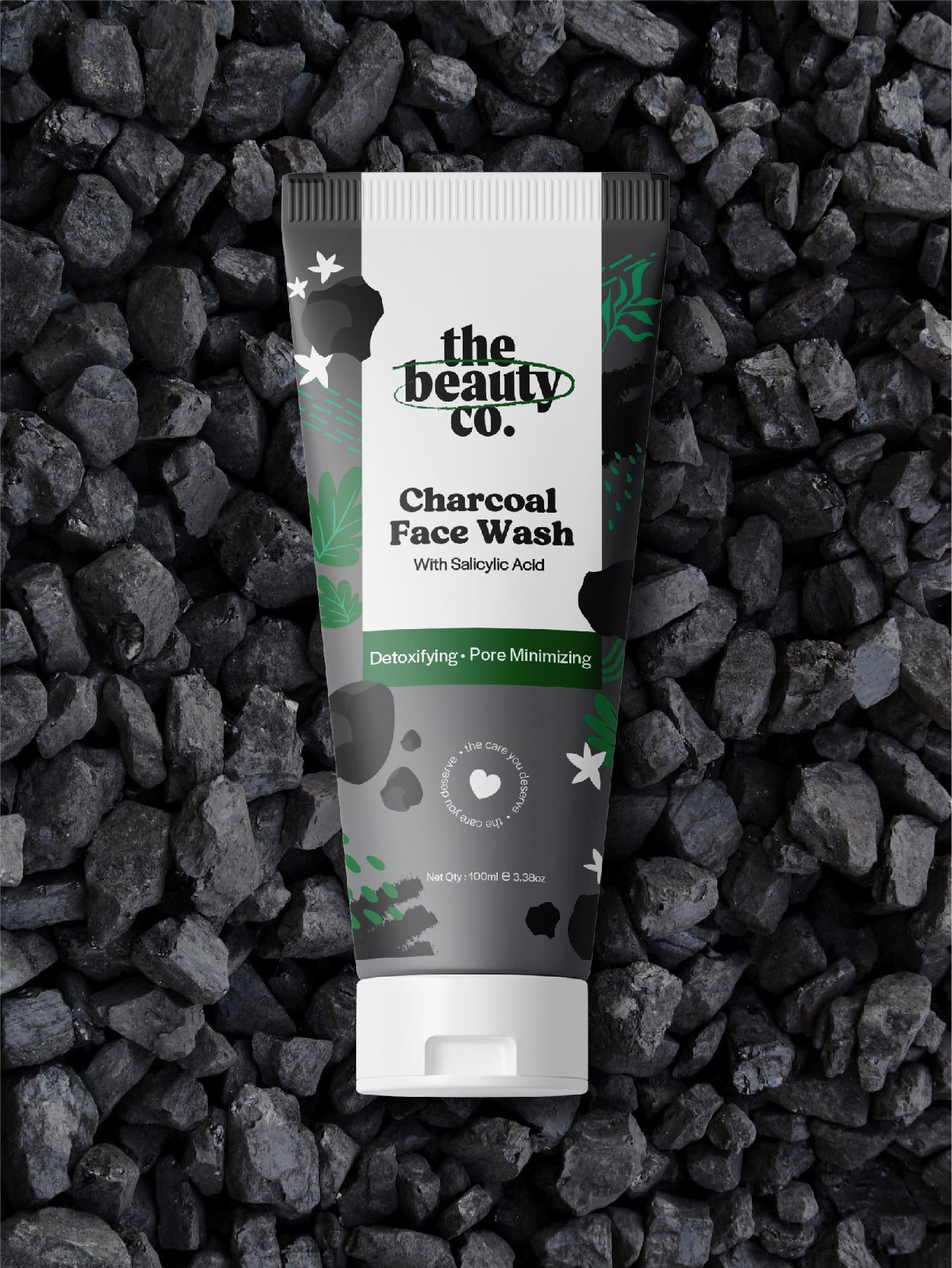 Charcoal Face Wash With Salicylic Acid For Pore Minimizing