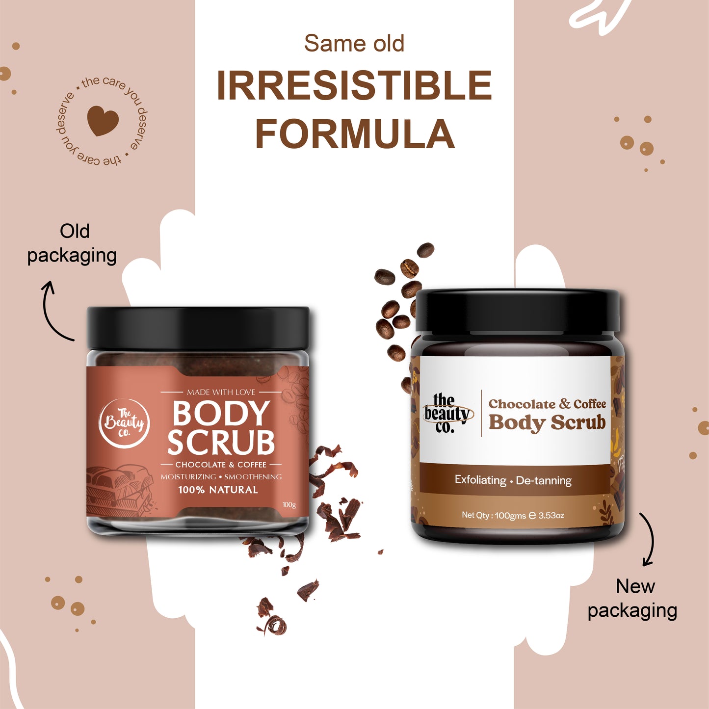 Chocolate & Coffee Body Scrub For Detanning | 100 gm