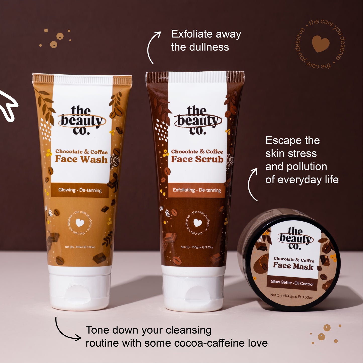 Chocolate Coffee Combo for Skin Revitalizing (Set of 6)