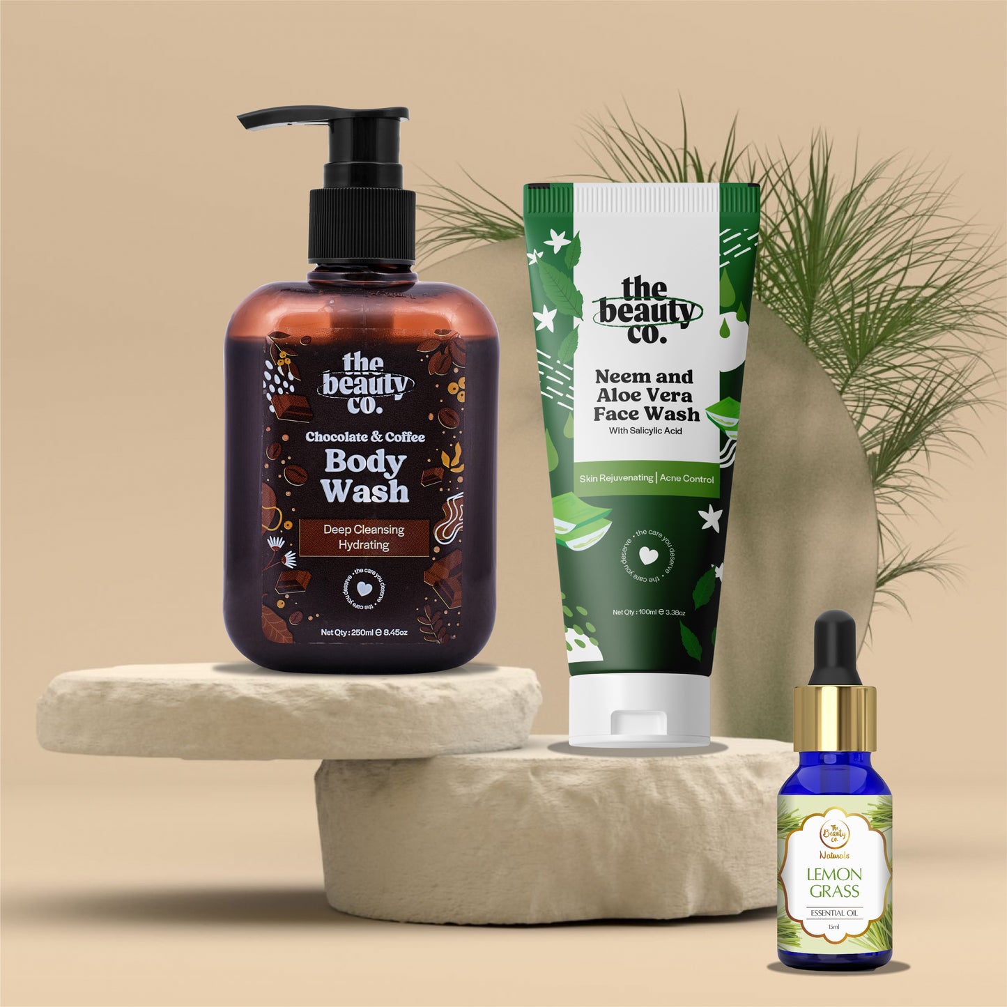 Rejuvenation Kit ( Body Wash & Face Wash) + Lemongrass Essential Oil