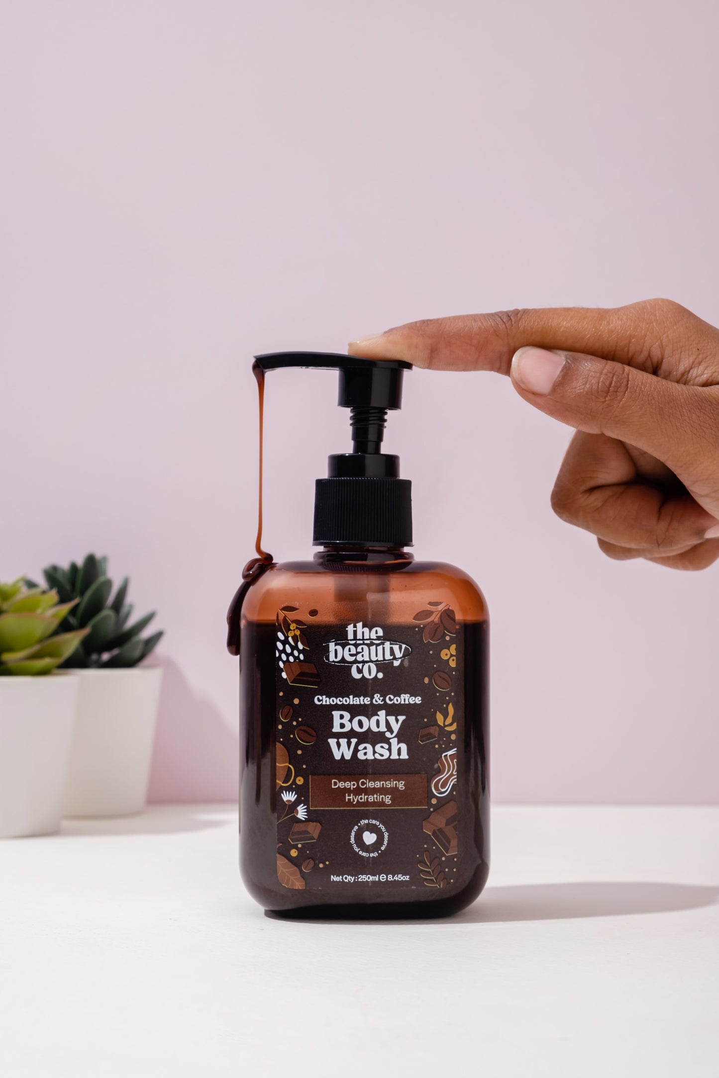 Chocolate & Coffee Body Wash for Deep Cleansing | 250 ml