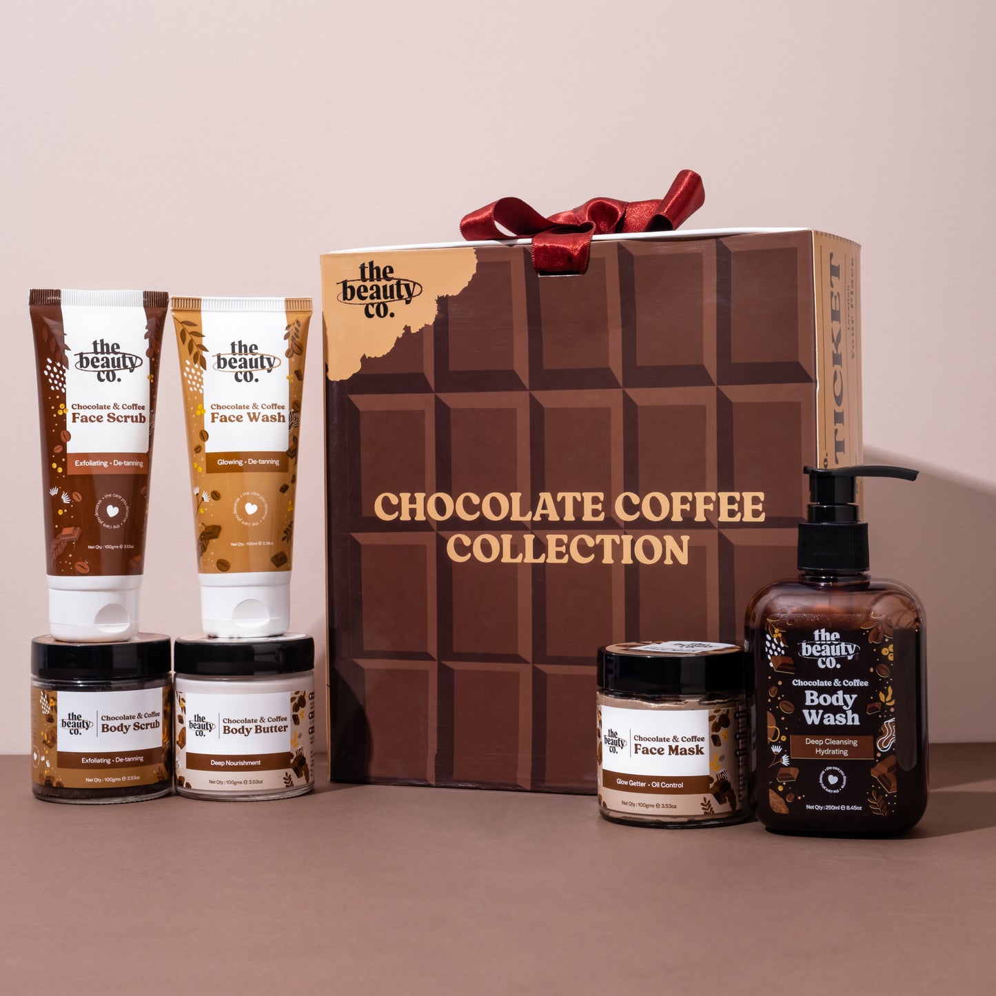 Chocolate Coffee Combo for Skin Revitalizing (Set of 6)