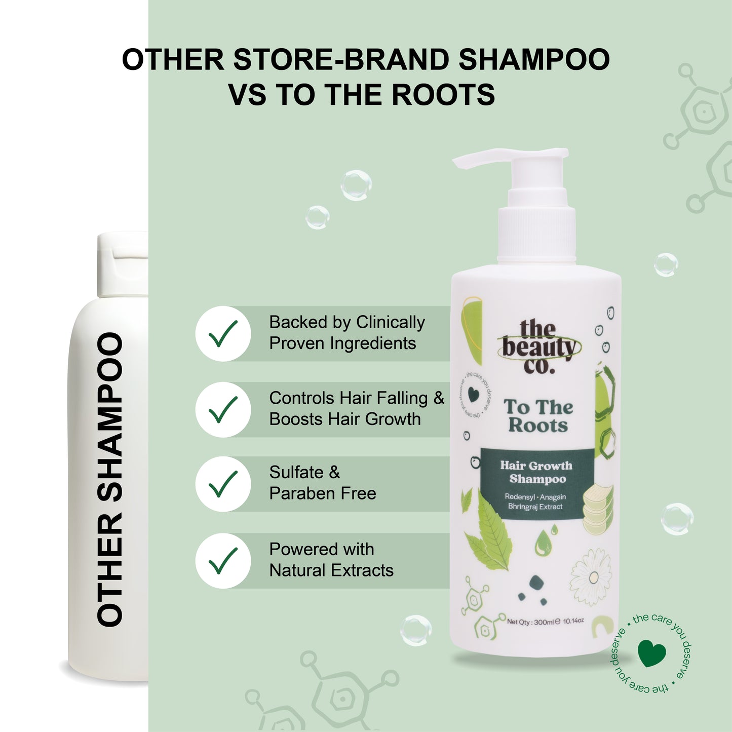 Hair Growth & Anti- Dandruff shampoos + Strawberry Coffee Scrub